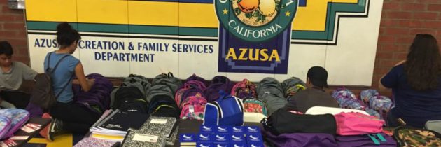 Azusa Backpack Bash 2016