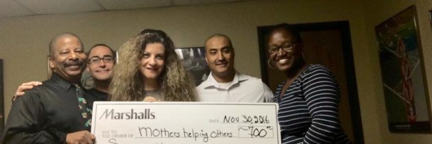 Thank you Marshalls for your support!